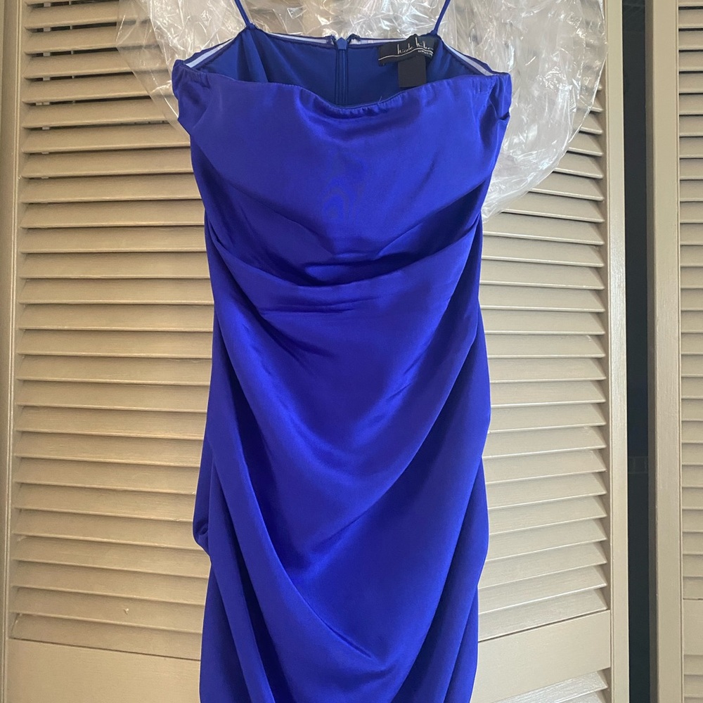 Nicole Miller Brilliant Blue Dress